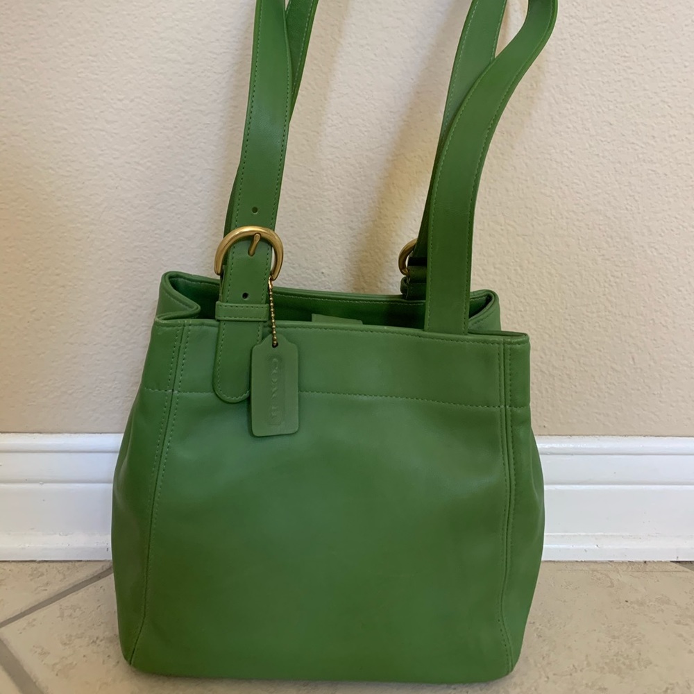 Green Coach Purse
